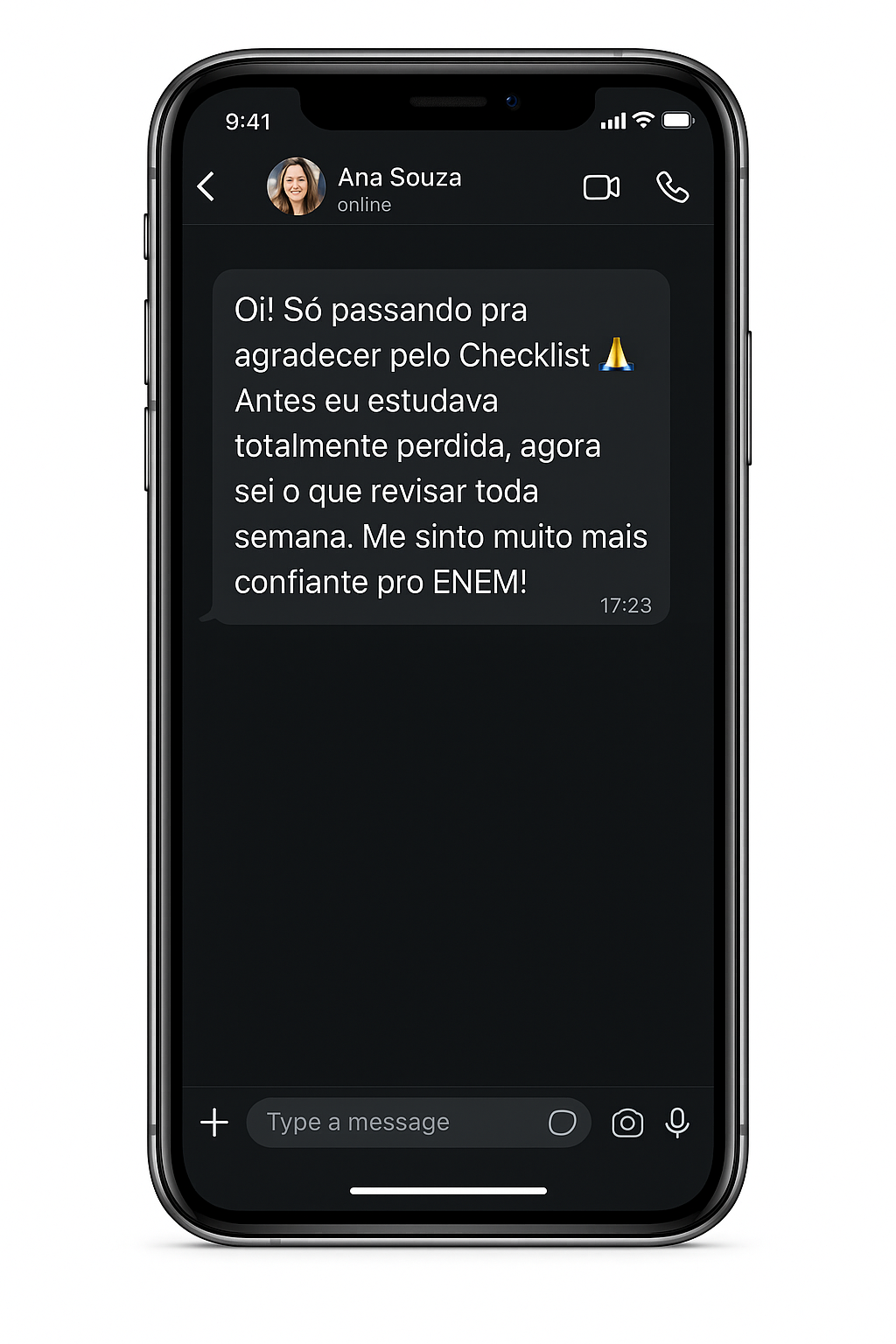 Depoimento WhatsApp 1